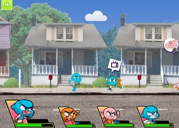 Gumball Games: Remote Fu game screenshot