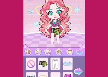 Hair Doll Dress Up game screenshot