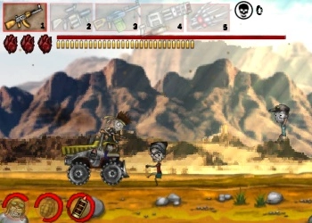 Hard Rock Zombie Truck game screenshot