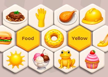 Hexa Associations game screenshot