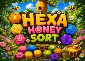Heksa Honey Sort tangkapan layar permainan