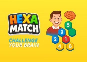 HexaMatch snímek obrazovky hry