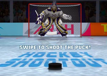Hockey Shootout game screenshot