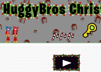 Huggybros Crăciun captură de ecran a jocului