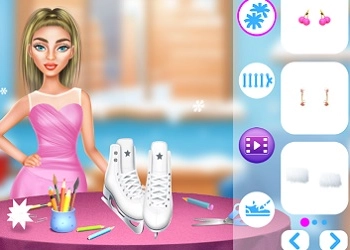 Schaatsende Ballerina schermafbeelding van het spel