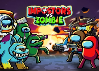 Impostores Vs Zombis: Supervivencia captura de pantalla del juego