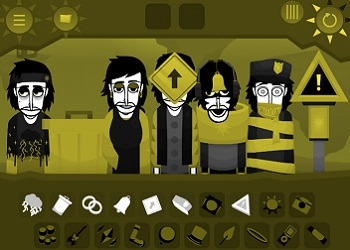 Incredibox Kotak Warna Kuning tangkapan layar permainan