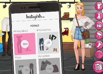 Viste A Las Instagirls captura de pantalla del juego