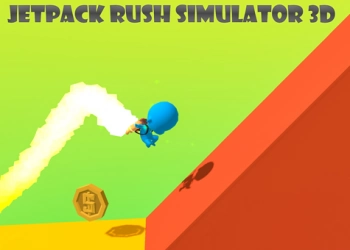 Сімулятар Jetpack Rush 3D скрыншот гульні