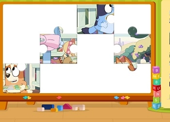 Puzzle: Czas zabawy z Bluey zrzut ekranu gry