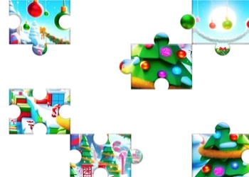 Puzzel: Roblox Kerstman Race schermafbeelding van het spel