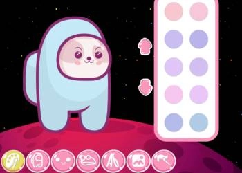 Kawaii Entre Nosotros captura de pantalla del juego