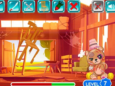Kick The Teddy Bear στιγμιότυπο οθόνης παιχνιδιού