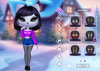 Kitty Squad Abbigliamento Invernale screenshot del gioco