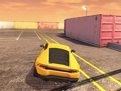 Lamborghini Simulator Drifta snimka zaslona igre