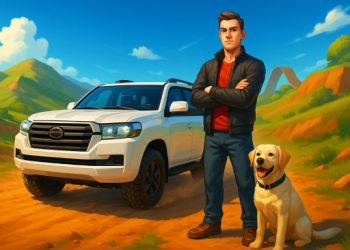 Land Cruiser Offroad Sürücüsü oyun ekran görüntüsü