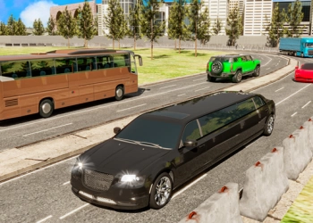 Limousine Car Game Simulator game screenshot