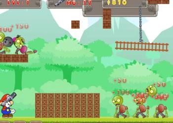 Марио И Зомбитата екранна снимка на играта