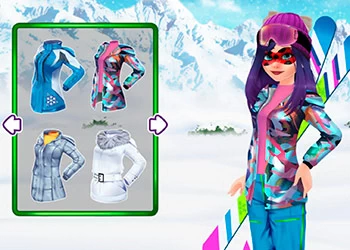 Maska Lady Ski Time oyun ekran görüntüsü