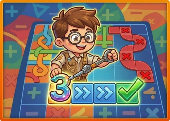 ผู้เชี่ยวชาญคณิตศาสตร์ ภาพหน้าจอของเกม