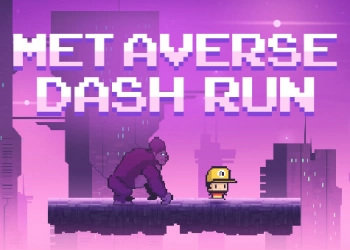 Metaverse Dash Run skærmbillede af spillet