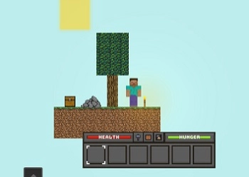 Minecraft - SkyBlock schermafbeelding van het spel