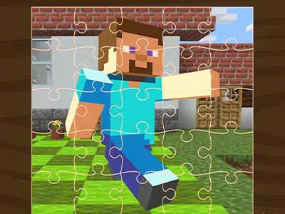 Minecraft-Puzzel schermafbeelding van het spel