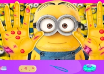 Minion Hand Doctor Game Online - Νοσοκομειακή Χειρουργική στιγμιότυπο οθόνης παιχνιδιού