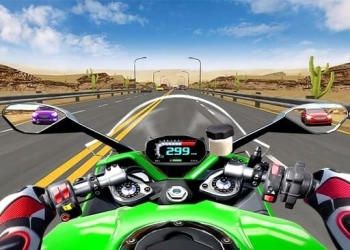 Moto Road Rash 3D 2 o'yin skrinshoti