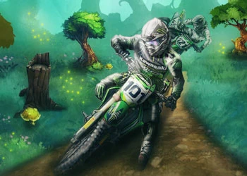 Motocross Forest Challenge 2 скрыншот гульні