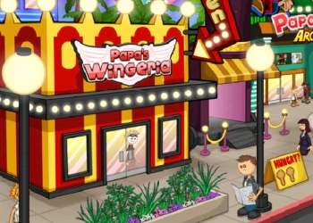 Papa's Wingeria capture d'écran du jeu