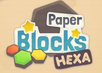Paperilohkot Hexa pelin kuvakaappaus