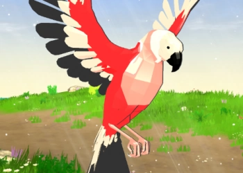 Papegaai-Simulator schermafbeelding van het spel