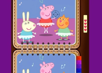 Peppa Pig: Encuentra Las Diferencias captura de pantalla del juego