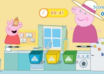 Peppa Pig Get Sorting game screenshot