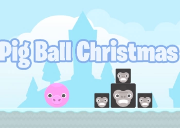 Pig Ball Christmas game screenshot