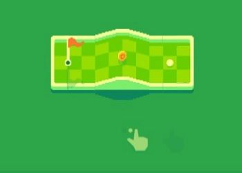 Mini Golf Pixel captură de ecran a jocului