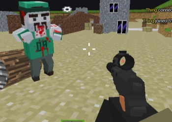 Pixel Wars Apocalypse Zombie pamje nga ekrani i lojës