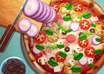 Cocina De La Vida Real De Pizza captura de pantalla del juego