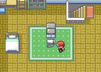 Pokémon: Radical Red schermafbeelding van het spel