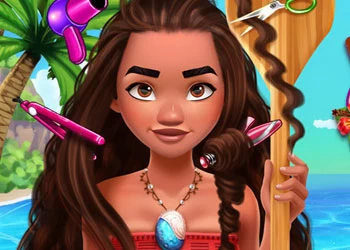 Настоящие Стрижки Полинезийской Принцессы скриншот игры