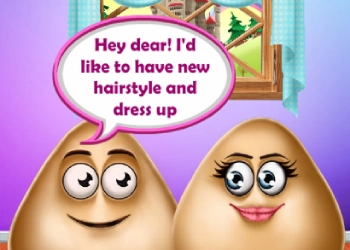 Cortes De Pelo Pou captura de pantalla del juego