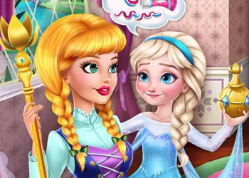 Prank The Nanny: Bebê Elsa Frozen captura de tela do jogo