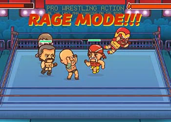 Pro Wrestling Action skærmbillede af spillet