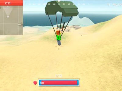Pubg-Pixel 2 Spiel-Screenshot