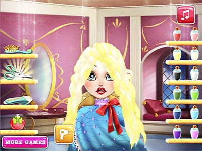 Reine Prinzessin Echte Haarschnitte Spiel-Screenshot