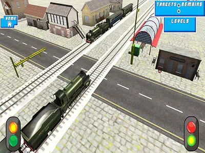 Igra Railroad Crossing Mania snimka zaslona igre