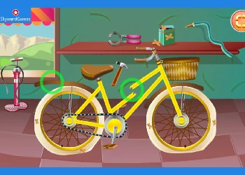 Рапунцел Ремонт На Велосипед екранна снимка на играта