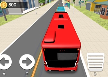 Stvarni simulator autobusa 3D snimka zaslona igre