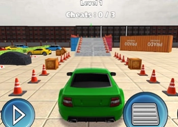 Echte Auto-Park- Und Stunt-Action Spiel-Screenshot